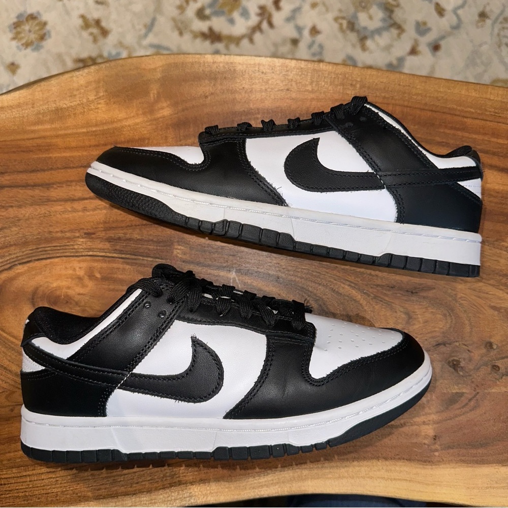 Nike Dunk Low Retro Black/White - Picture 2 of 8